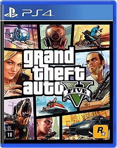 Jogo Grand Theft Auto V Gta 5 Ps4