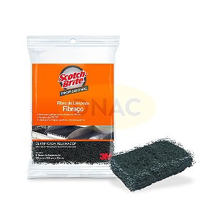 5 Fibras Verde Para Limpeza Pesada Fibraço Scotch Brite - 3M