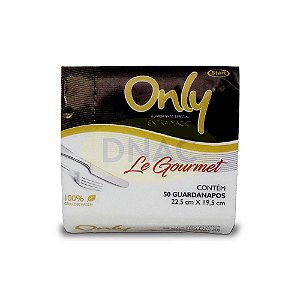 Guardanapo ( 22 X 19 ) 100% Celulose - Com 50 Unds - Only