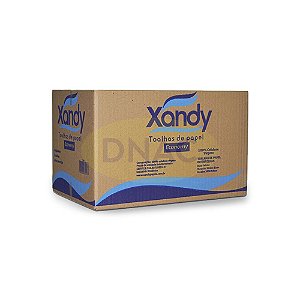 Papel Interfolhas ( 20 x 21 ) 100% Celulose Xandy Economy - Com aprox. 2.000 fls