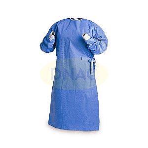 Capote Cirúrgico Avental Estéril Com OPA Azul - Descarpack