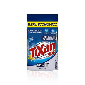 Sabão Líquido 900 ml (Sachê) - Tixan Ypê - Primavera