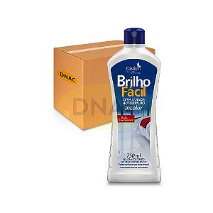 Cera Líquida 750 ml - Brilho Fácil - Caixa com 12 Unidades