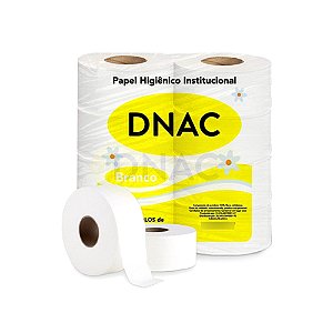 Papel Higiênico Rolão Branco (8 x 300 m) PHD20 - Dnac