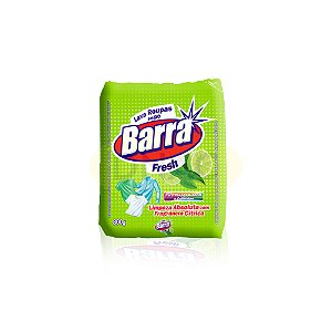 Sabão Em Pó 800g Barra Fresh Caixa Com 4 Unidades