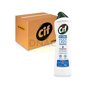 Saponáceo Cremoso CIF - Caixa com 12 Un