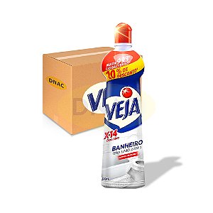 Limpador Veja X-14 Tira Limo com Cloro Ativo 500 ml Squeeze - Caixa com 24 Unidades