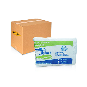 Papel Interfolhas (20 x 21) 100% Celulose - PRIME - Fardo Com 05 Pacotes