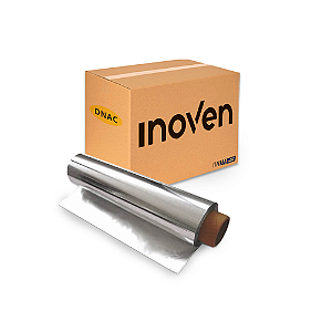 Papel Alumínio (30 x 100 m) - Inoven - Caixa com 06 Unidades