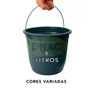 Balde Plástico 06 L