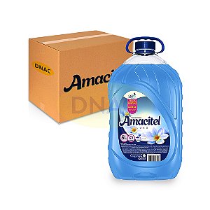 Amaciante 5 L - Amacitel - Caixa com 2 Galões