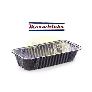 Bandeja de Alumínio 550 ml (Bolo Inglês) -  Kit com 03 cx de 100 un - Marmitinha