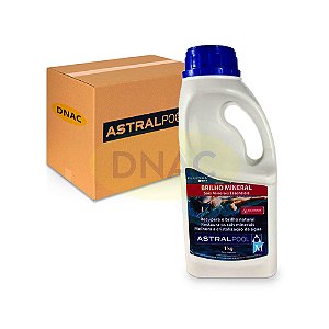 Brilho Mineral Granulado 1 Kg - Astralpool - Caixa com 20 Un