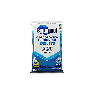 Cloro Orgânico Estabilizado Aquapool (Pastilha) - Start