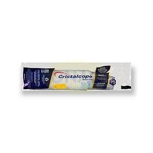 Copo Descartável 400 ml Transparente (PS) - Com 50 Un - CristalCopo