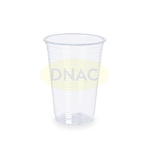Copo Descartável 400 ml Transparente (PS) - Com 50 Un - Copomais