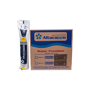 Copo Descartável Liso 440 ml Transparente (PP) - Caixa com 1.000 un - Altacopo