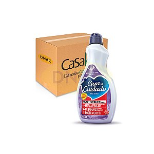 Desinfetante Casa e Cuidado 500 ml - Casa Km - Caixa com 12 Un