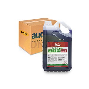 Desinfetante Max 5 L - Audax - Floral - Caixa com 02 Galões