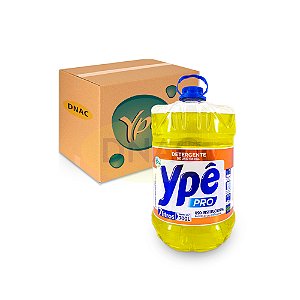 Detergente Neutro 07 Litros - YPÊ - Caixa com 04 Galões