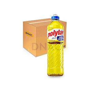 Detergente 500 ml Neutro Polylar - Start - Caixa com 24 unidades