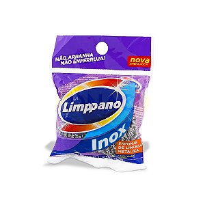Esponja Aço 100% Inox - Limpano