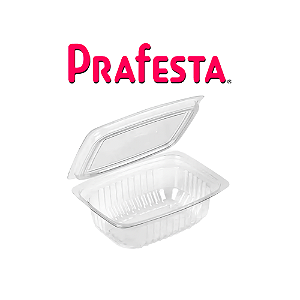 Forma P 88 - 250 ml Retangular Tampa Articulada Com 150 Unidades - Prafesta