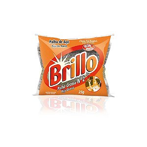 Palha de Aço Nº 2 Brillo - Bombril