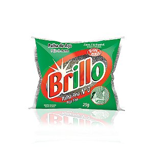 Palha de Aço Nº 0 Brillo - Bombril