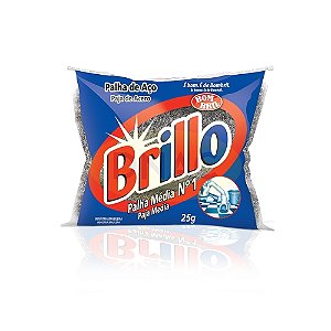 Palha de Aço Nº 1 Brillo - Bombril
