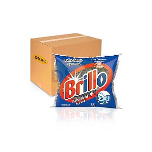 Palha de Aço Nº 1 Brillo - Bombril - Fardo com 20 Un