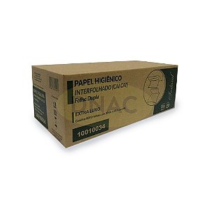 Papel Higiênico Interfolhado Folha Dupla - Com 8.000 fl - Indaial