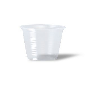 Pote Transparente sem Tampa 100 ml - Pacote Com 100 Unidades -  COPOMAIS