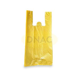 Sacola Cores Amarela (40 X 50) - Com 2,5 Kg