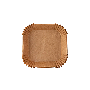 25un Folha Papel Para Air Fryer Quadrado Inoven