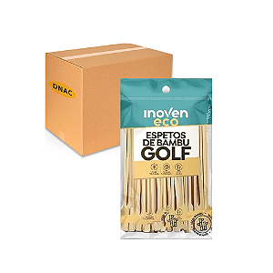 Palito Golf 15 cm - Caixa com 100 pacotes - Inoven