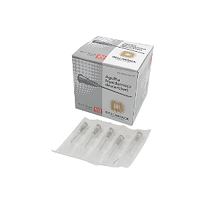 100un Agulha Hipodérmica Descartável 30x0,70mm Descarpack