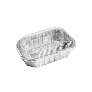 Bandeja T - 120 (530 ml) - Térmica - Tampa Pet - 50 unidades