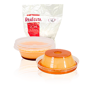 Forma de Pudim 120 ml com 12 unidades - Prafesta 8499 - Caixa com 12 Pacotes
