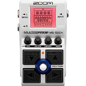 ギター ZOOM / MS-50G MultiStomp Guitar Pedal pedal-zoom-multistomp-ms-50g-