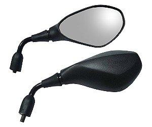 Retrovisores Simples Premium Preto Fosco