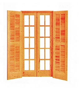 Porta Abrir A/A Reta - 4 Folhas - Angelim