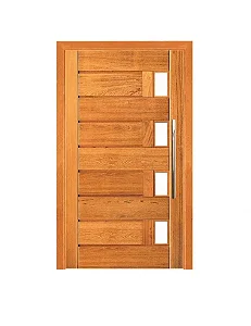 Porta Pivotante Jundiai - Porta Maciça - Angelim