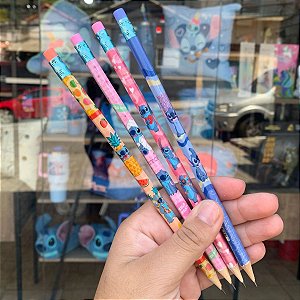 Lápis Preto Stitch HB