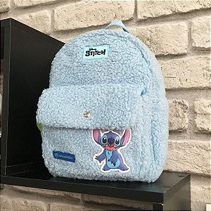 Mini Mochila Stitch Pelúcia