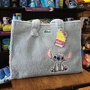 Bolsa Sacola Stitch Pelúcia