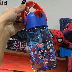 Garrafa Homem Aranha Infantil Flip