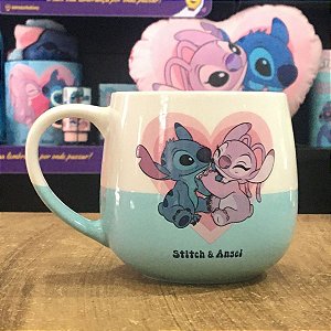 Caneca Stitch e Angel Maggie