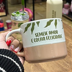 Caneca Semeie Amor Stone