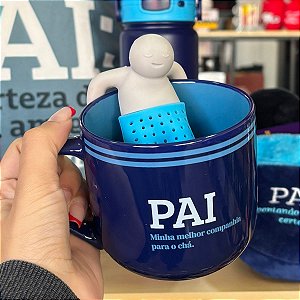 Caneca Pai Companheiro com Infusor